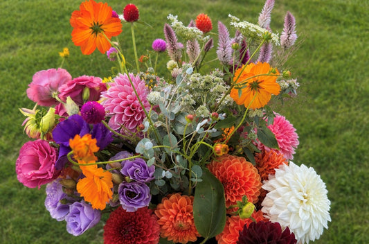 Special order DIY- Mixed floral bucket of blooms- Make your own arrangements for your upcoming special event!